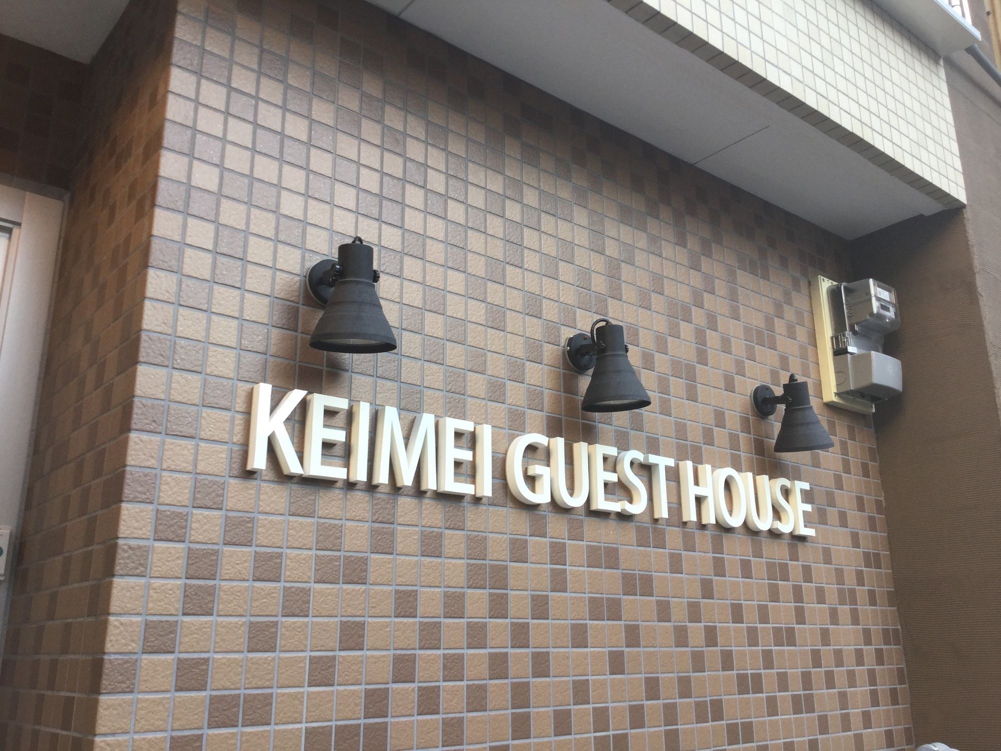 Keimei Guest House Osaka Ngoại thất bức ảnh